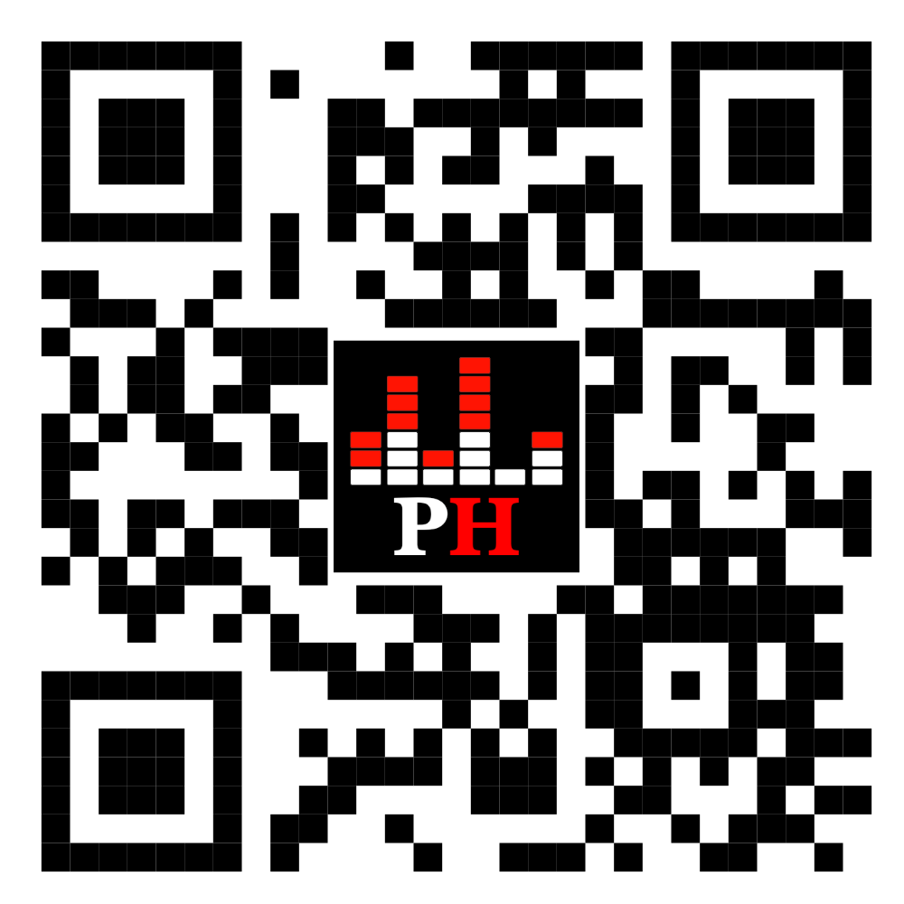 QR Code to book rehearsals at Powerhouse Studios